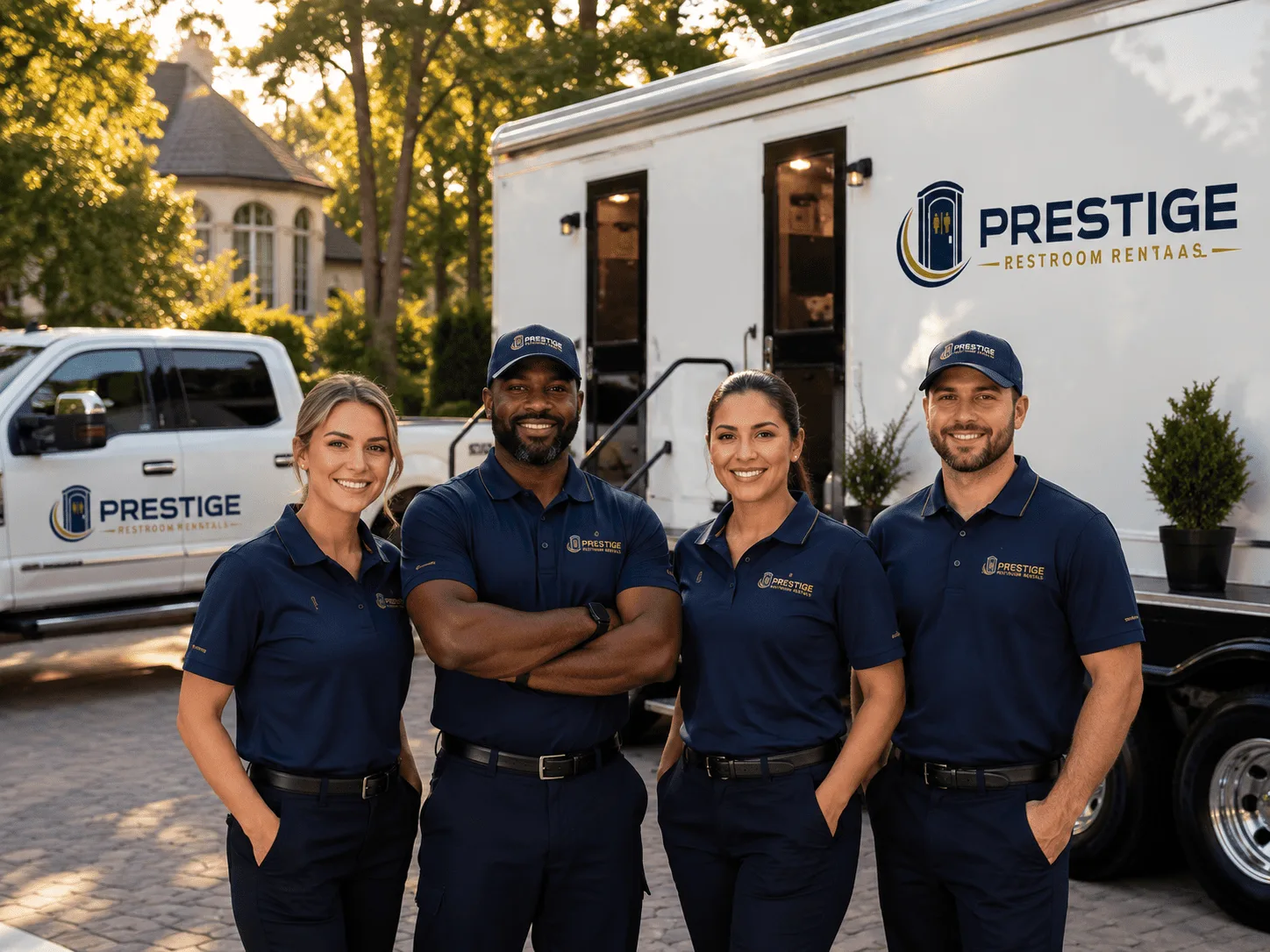 Trusted Luxury Portable Restrooms company in Ideal, SD